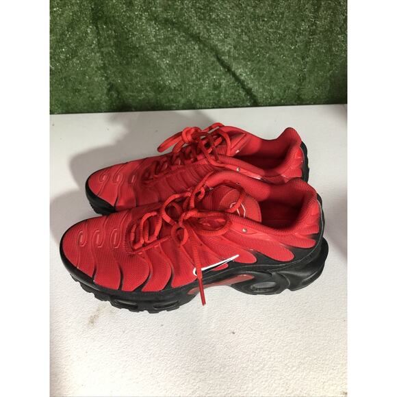 Nike Air Max Plus Tn University Red Athletic Shoes Mens Size 7.5 - Picture 4 of 6